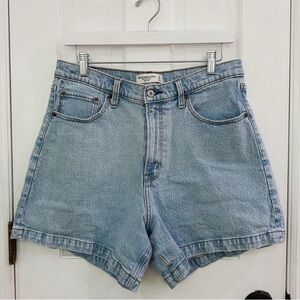Women’s Abercrombie And Fitch The Dad Short High Rise Curve Love Size 31/12